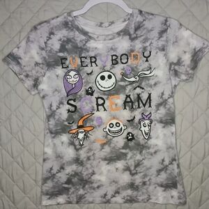 Girls' Disney Nightmare BeforeXmas 'Everybody ScreamHalloween Shirt L 10/12